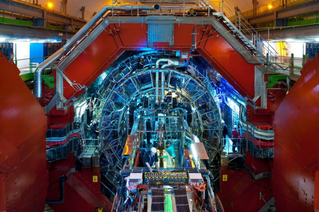 Overall view of the ALICE detector; 3 February 2012; Author: Antonio Saba.