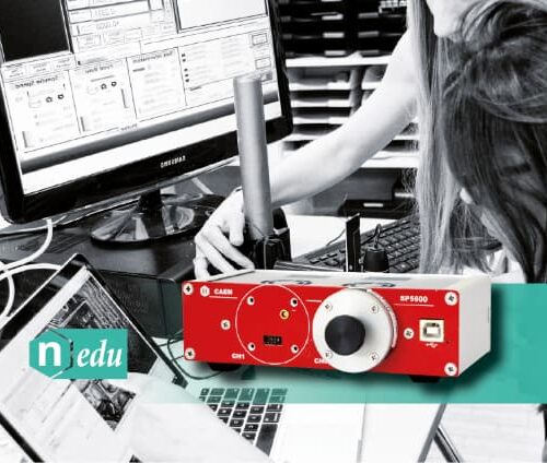 Beta-spectroscopy introduces the student into the field of special relativity and weak interactions of radioactive decays