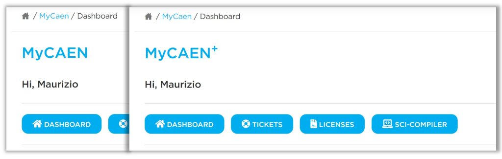 Screen my caen account