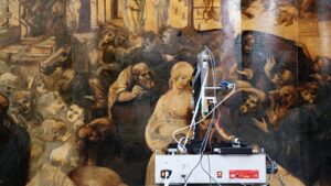 Adorazione magi di Leonardo CAEN