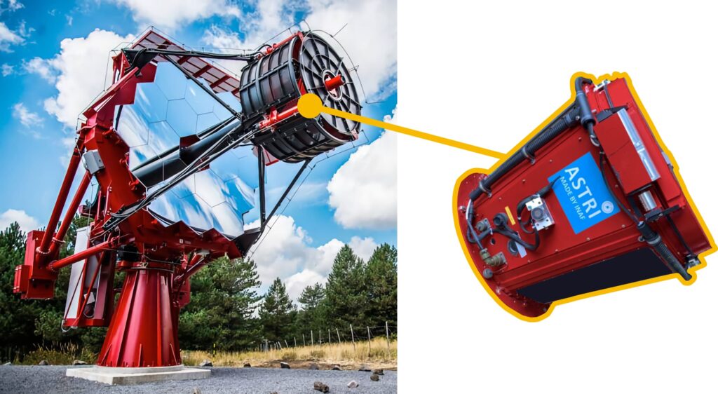 ASTRI Telescope located @ Serra la Nave, Catania, Italy